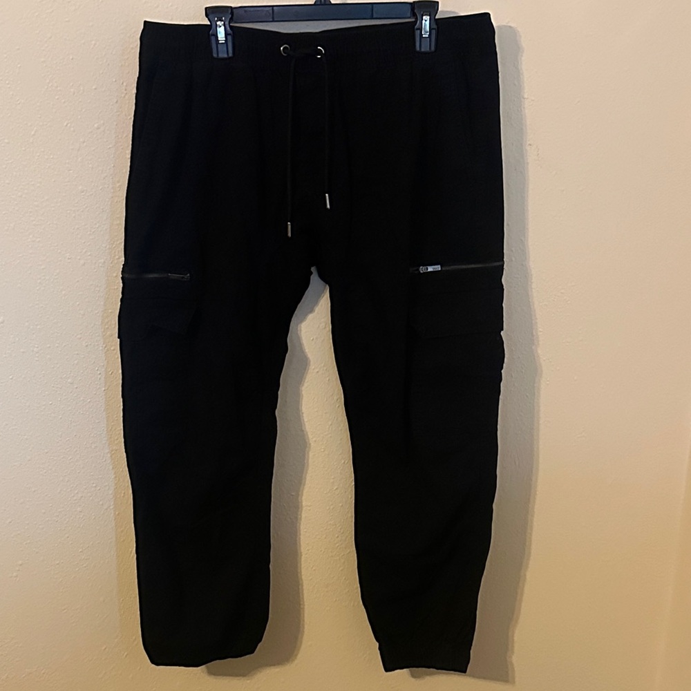Classic Black and Tan Men's Cargo Pants lot of 2